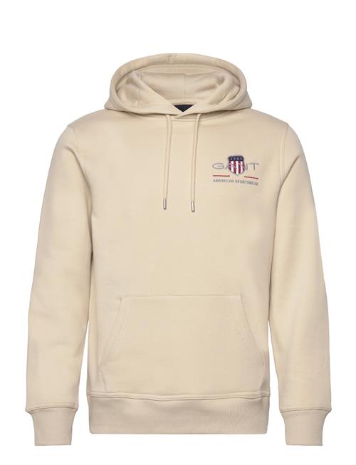 GANT Reg Medium Archive Shield Hoodie GANT Cream