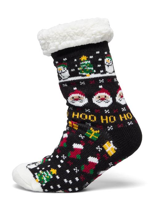 Christmas Sweats The Happy Cozy Sock Christmas Sweats Black