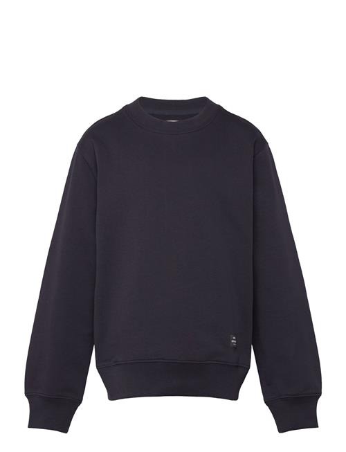 Mads Nørgaard Light Terry Solo Sweatshirt Mads Nørgaard Navy