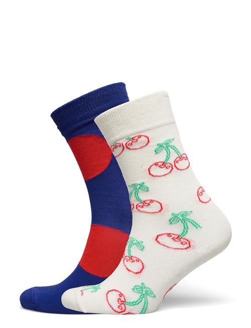 Happy Socks 2-Pack Cherries Socks Gift Set Happy Socks White