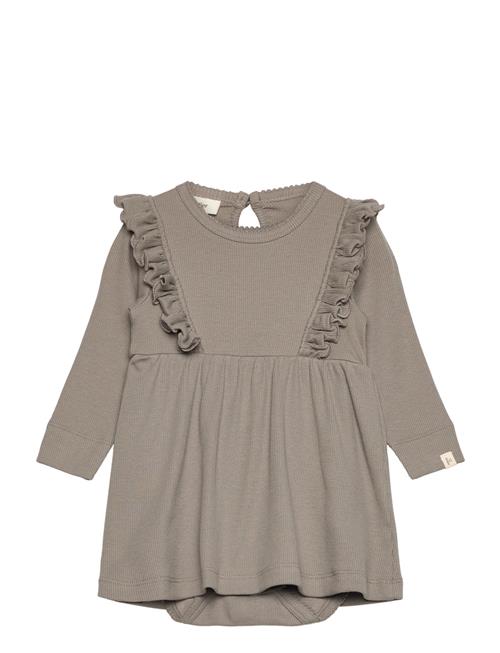 Lil'Atelier Nbfgago Dia Ls Body Dress Lil Lil'Atelier Brown