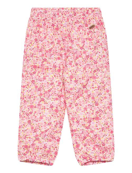 Minymo Pants Aop W. Lining Minymo Pink