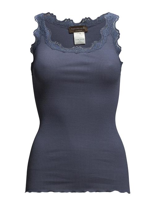 Rosemunde Rwbabette Sl U-Neck Long Lace Top Rosemunde Navy