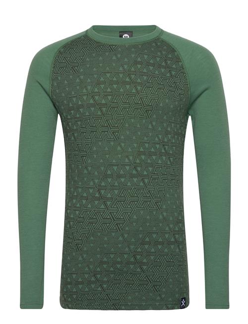 Bula Geo Merino Wool Crew Bula Green