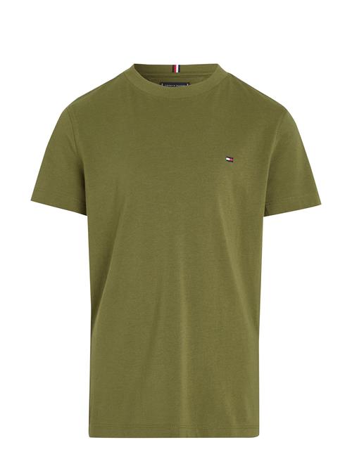 Essential Cotton Reg Tee Ss Tommy Hilfiger Green