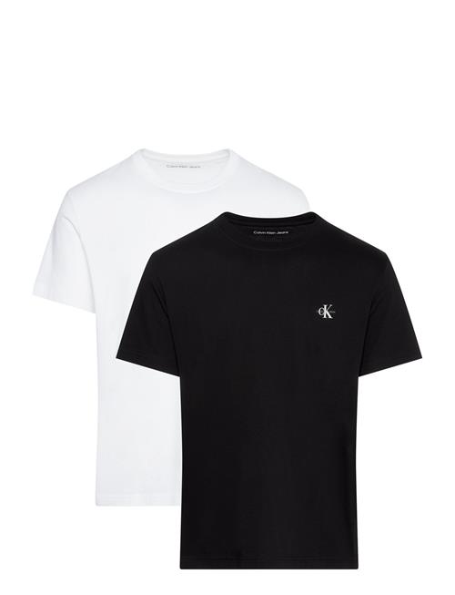 2 Pack Monologo T-Shirt Calvin Klein Jeans White