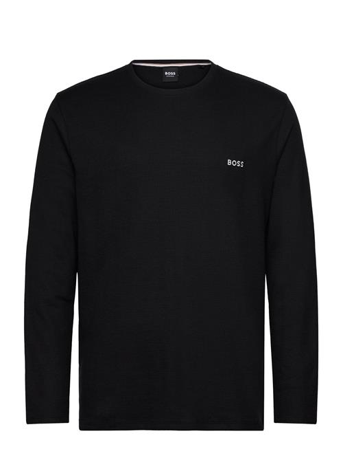 BOSS Waffle Ls-Shirt BOSS Black