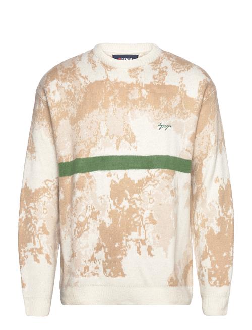 Dpknitted Camo Stripe Sweater Denim Project Beige