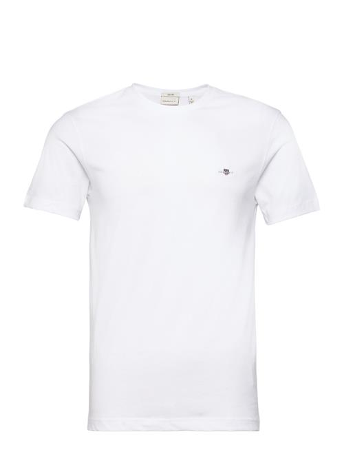 GANT Slim Shield Ss T-Shirt GANT White