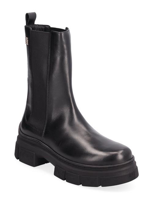 Tommy Hilfiger Essential Leather Chelsea Boot Tommy Hilfiger Black