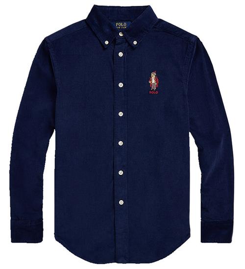 Polo Ralph Lauren Skjorte - Fløjl - Navy