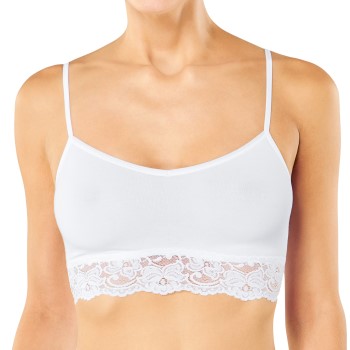 Sloggi Bh 3P Romance Bralette Hvid 38 Dame