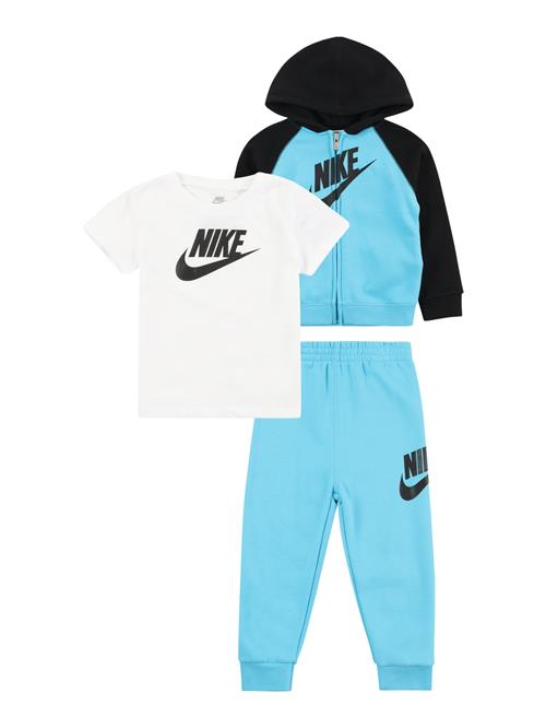 Nike Sportswear Sæt  aqua / sort / hvid