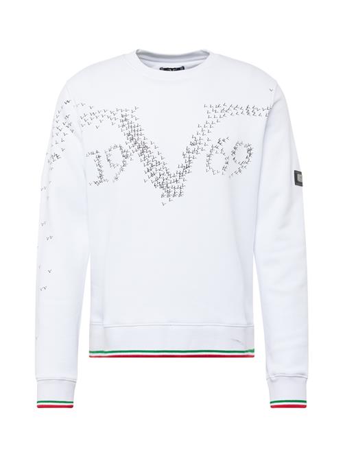 19V69 ITALIA Sweatshirt 'BIRD'  grøn / rød / sort / hvid