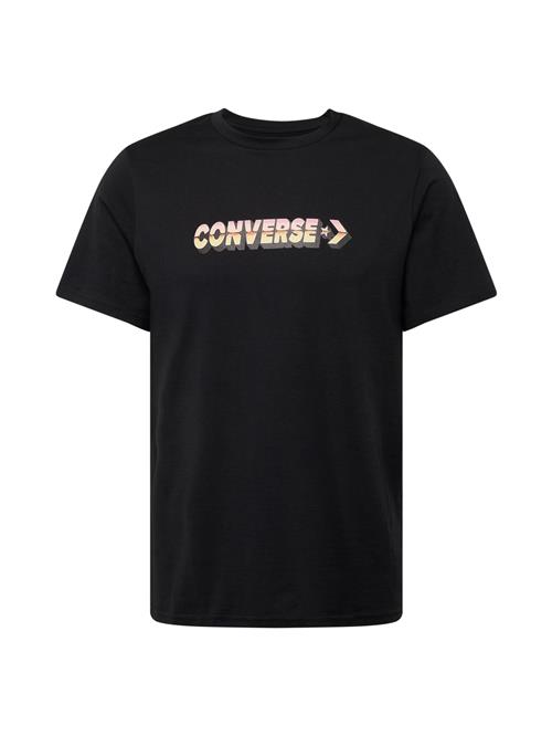 CONVERSE Bluser & t-shirts  pastelgul / orange / lyserød / sort