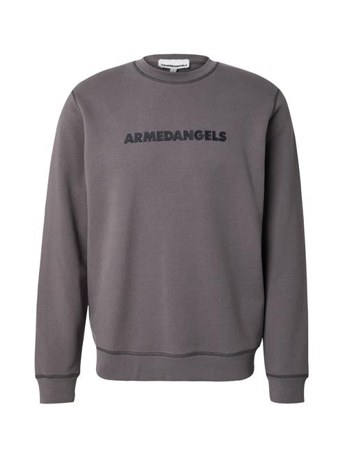 ARMEDANGELS Sweatshirt 'NATHAANEL'  grå / mørkegrå