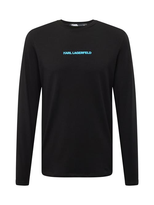 Karl Lagerfeld Bluser & t-shirts  azur / sort