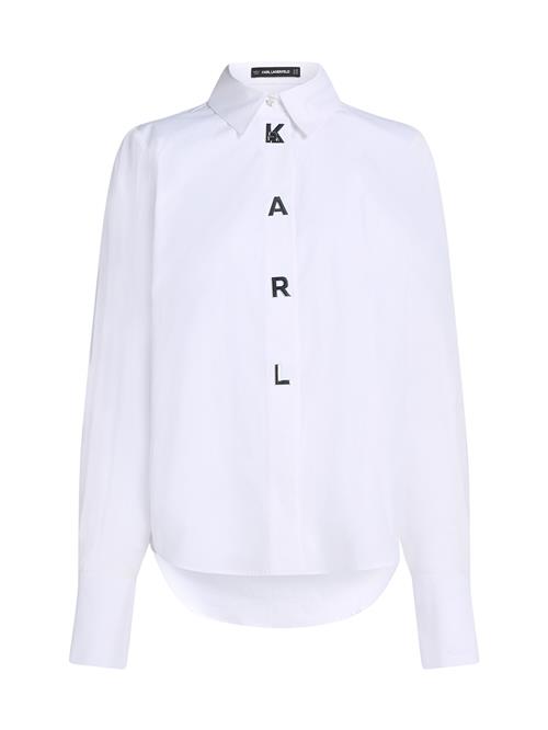 Karl Lagerfeld Bluse  sort / hvid