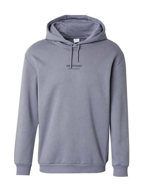 DeFacto Sweatshirt  basalgrå / sort