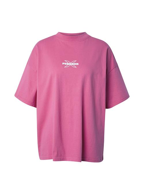 Pegador Oversized bluse 'BELLY'  pink / hvid