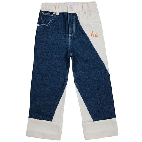 Bobo Choses BC contrast color straight denim pants MIDNIGHT BLUE BC Denim Bukser Midnight Blue | Blå | 10-11 years