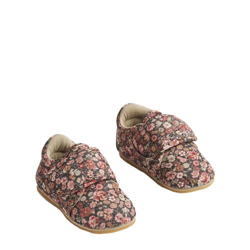 Wheat Sasha Blomstrede Tøfler Raven Wild Flowers | Sort | 25 EU