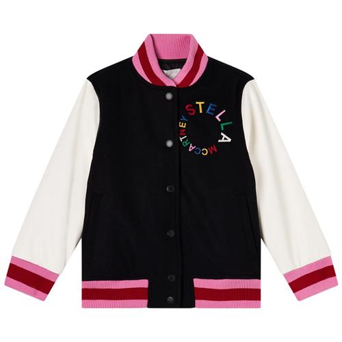 Stella McCartney Kids Kontrastfarvet Bomberjakke Sort | Sort | 14-16 years