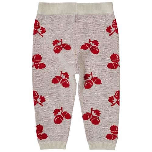 FUB Baby Acorn Mønstret Bukser Ecru/Red |  | 74 cm