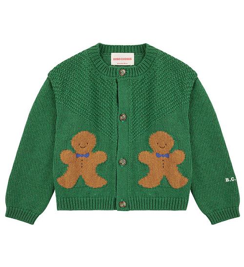 Bobo Choses Cardigan - Strik - Gingerbread - Green