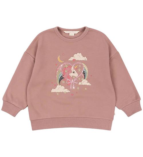 Konges SlÃ¸jd Sweatshirt - Lou - Mahogany Rose