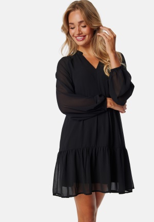 Object Collectors Item Objmila Gia L/S Dress Black 40