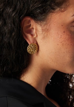 BY JOLIMA Miami Earring GO Gold Onesize