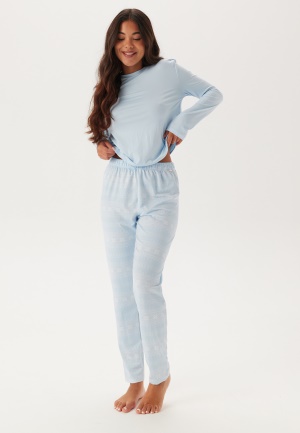 DORINA Bianca Pyjamas St0152-blue/BLUE PRINT L