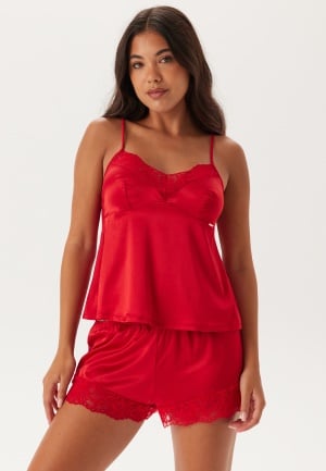 Se DORINA Alexa Nightwear Set St0158-red/RED XL ved Bubbleroom