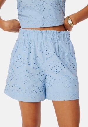 Pieces Pcvilde Mw Shorts Cashmere Blue S