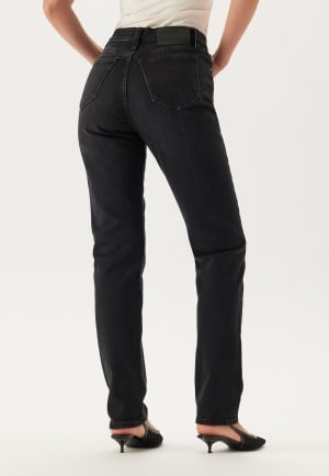 Se Calvin Klein Jeans Authentic Slim Straight 1BY Denim Black 31/32 ved Bubbleroom