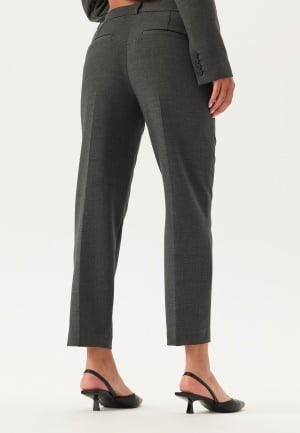 SELECTED FEMME Slfrita-ria Mw Crop Pant Dgm Dark Grey Melange Detail:melan 36