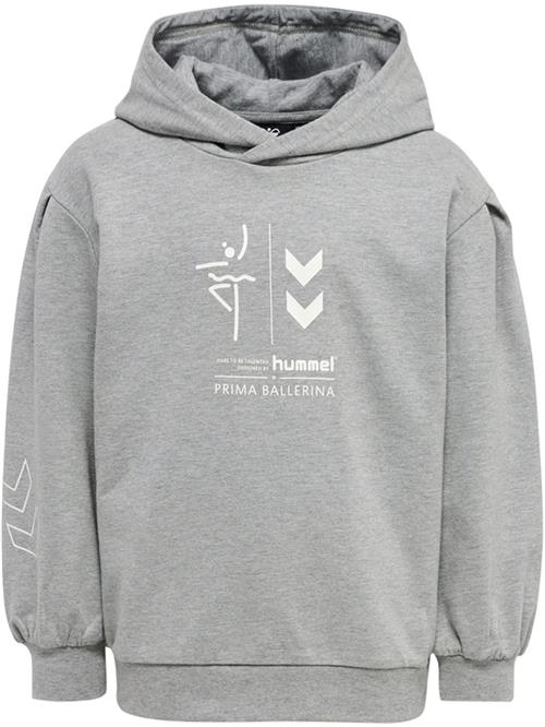 Hummel Sweatshirt  grå-meleret / hvid