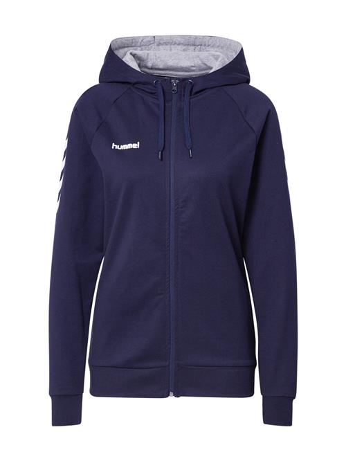 Hummel Sportssweatjakke  navy / hvid