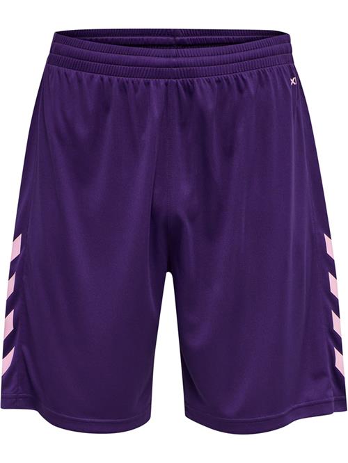 Hummel Sportsbukser  aubergine / hvid