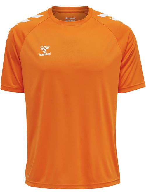 Hummel Funktionsskjorte  orange / hvid