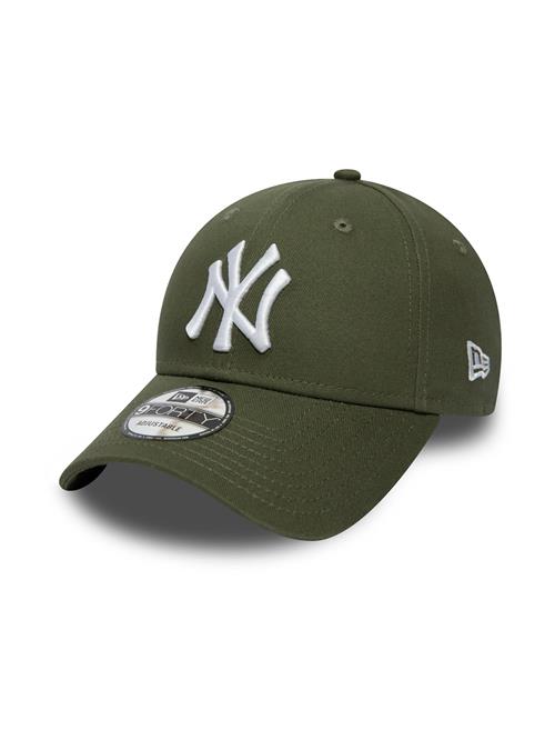 NEW ERA Hat '9FORTY LEAGUE NEYYAN'  mudderfarvet / oliven / mørkegrøn / hvid