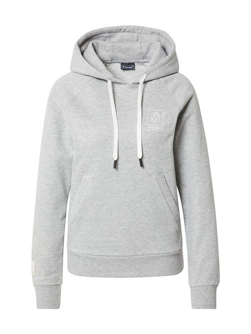 Se Hummel Sweatshirt 'GG12'  grå-meleret / hvid ved About You