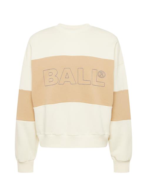 Ball Sweatshirt  beige / blå / uldhvid