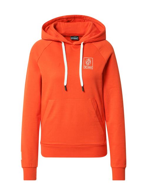 Hummel Sweatshirt 'GG12'  orangerød / hvid