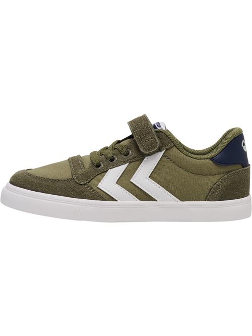 Hummel Sneakers 'Slimmer Stadil'  khaki / oliven / sort / hvid