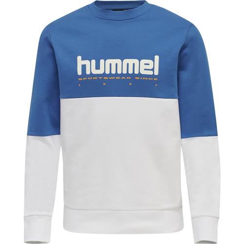 Hummel Sweatshirt 'Manfred'  blå / gylden gul / hvid