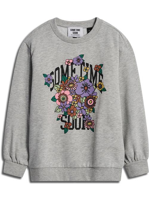 SOMETIME SOON Sweatshirt  gul / lysegrå / lilla / pink / sort