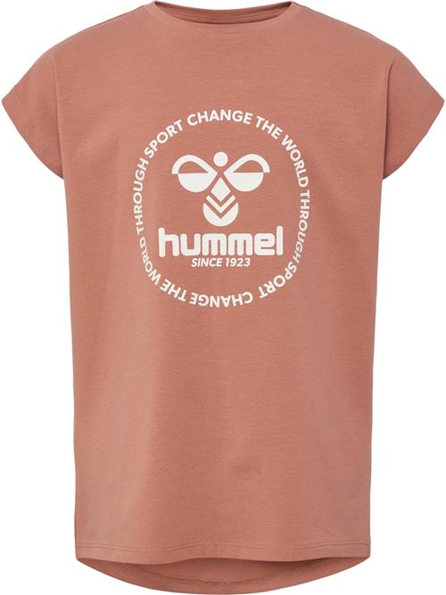 Hummel Bluser & t-shirts  brun / hvid