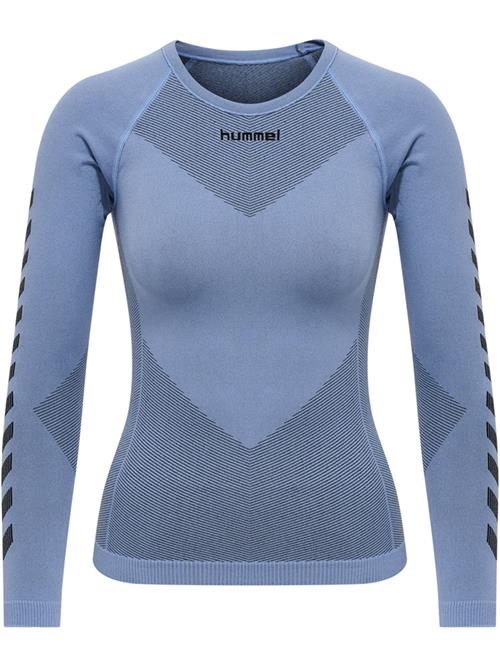 Hummel Funktionsbluse  dueblå / sort